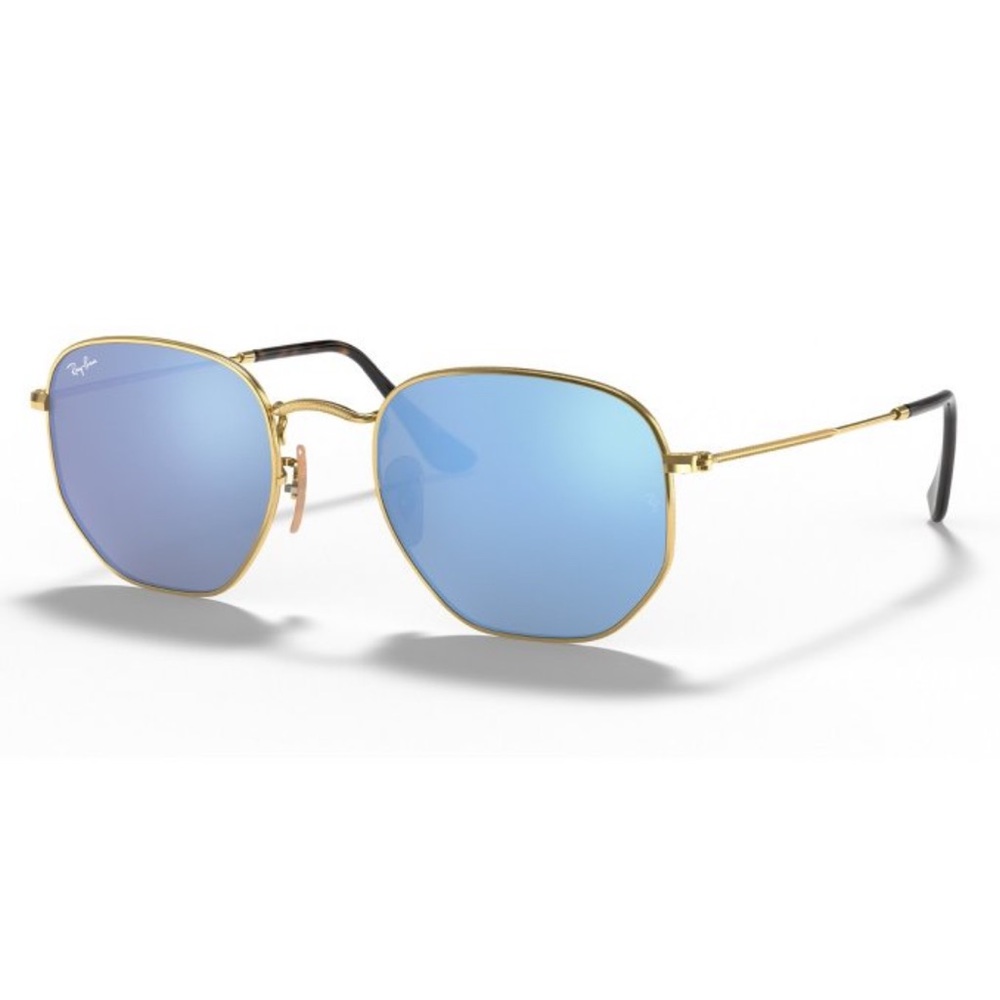 Ray-Ban RB3548N 51mm Sunglasses Light Blue Flash Lens